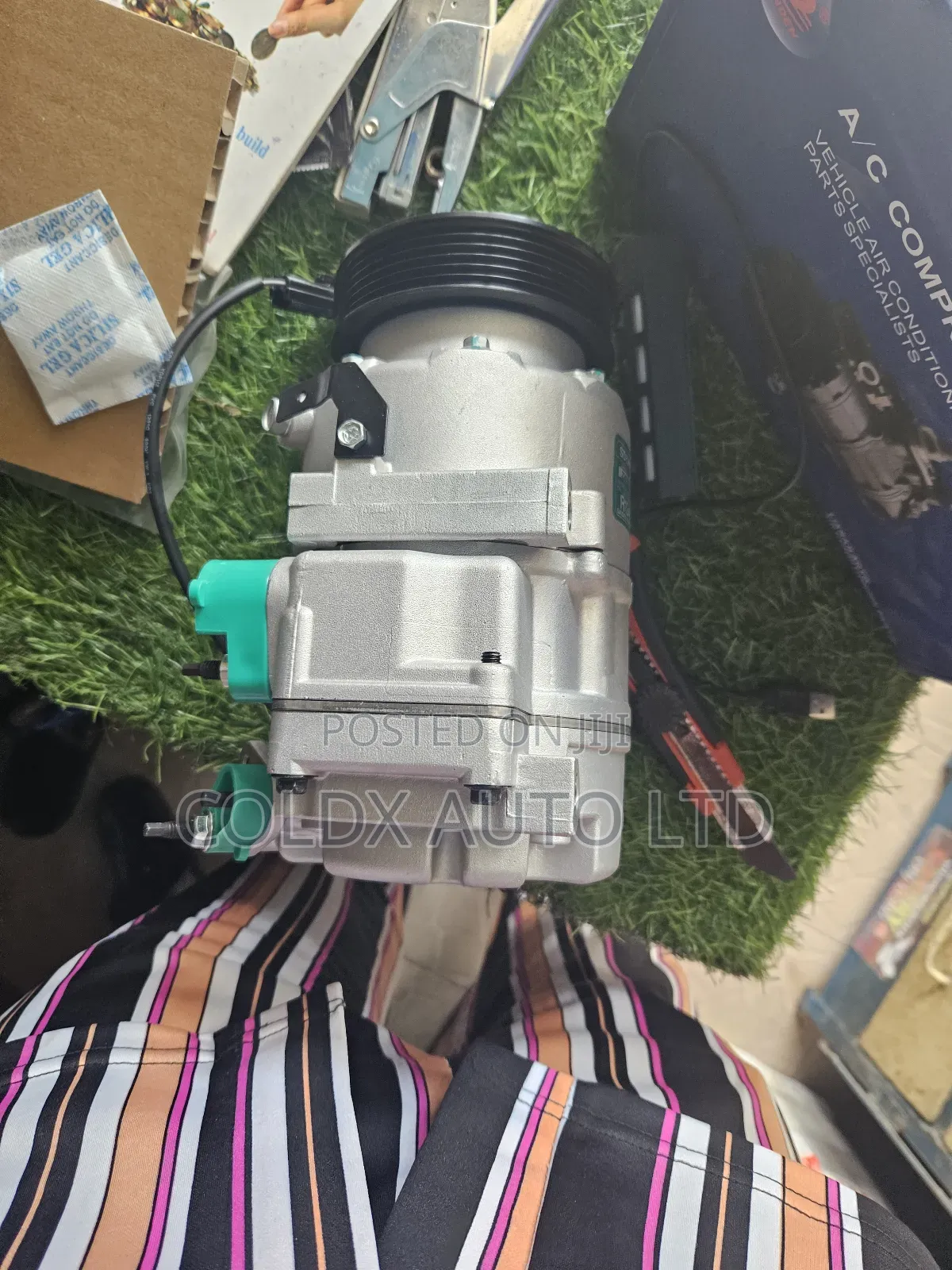 New Oem Compressor Hyundai Santa Fe 1.6l 2014 2015 2016 2017