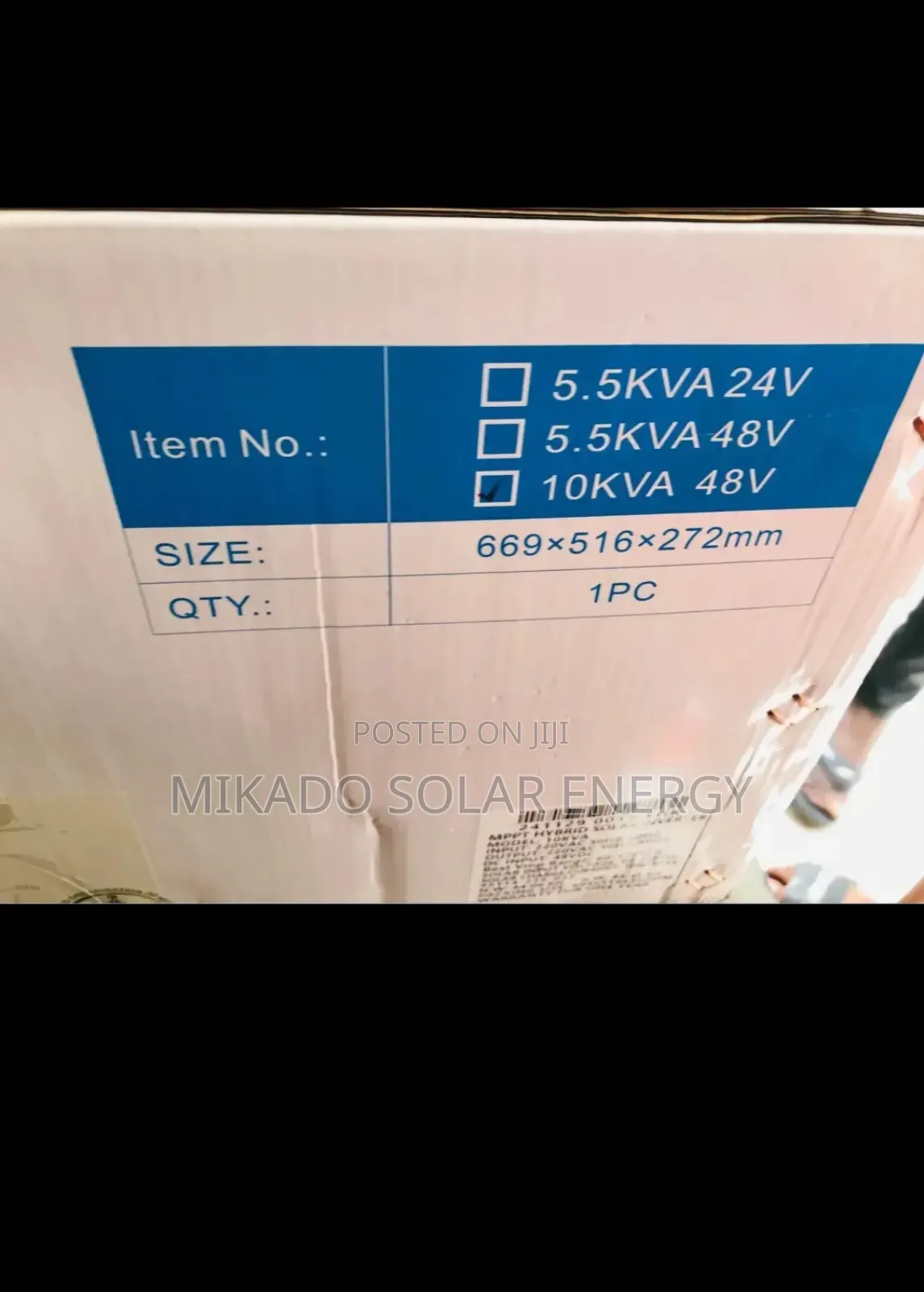 10kva 48v Yohako Hybrid Inverter/Pure Sine Wave