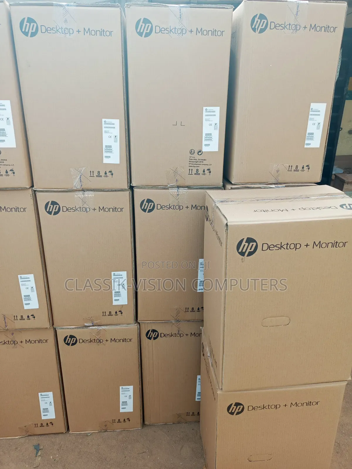 New Desktop Computer HP 8GB Intel Core I5 SSD 256GB