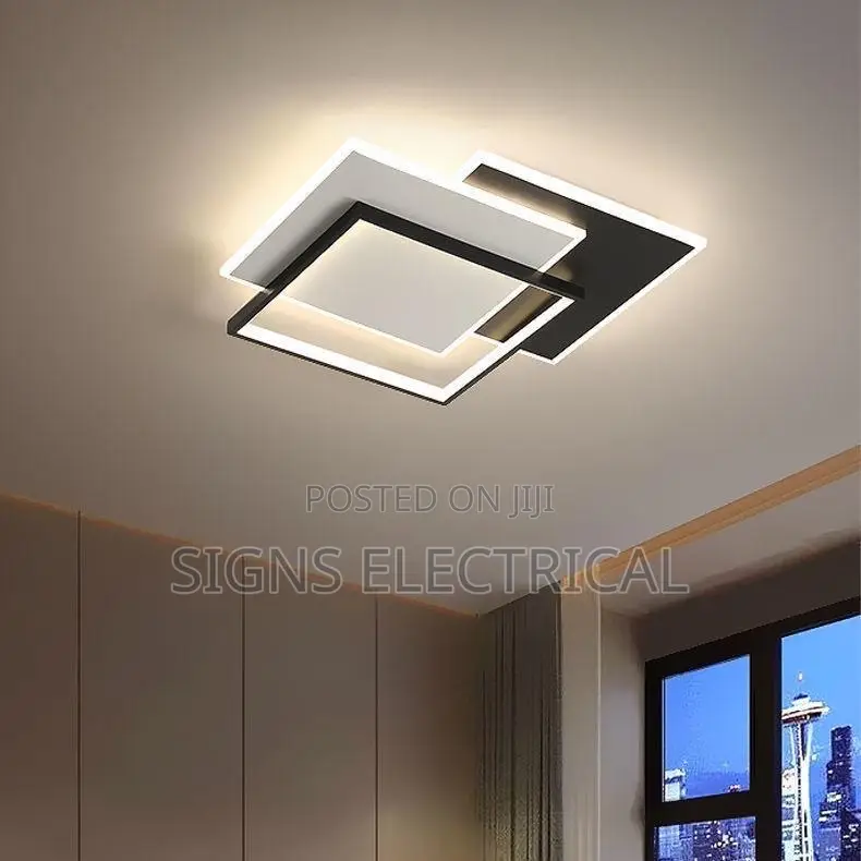 Modern Round Square Led Chandelier