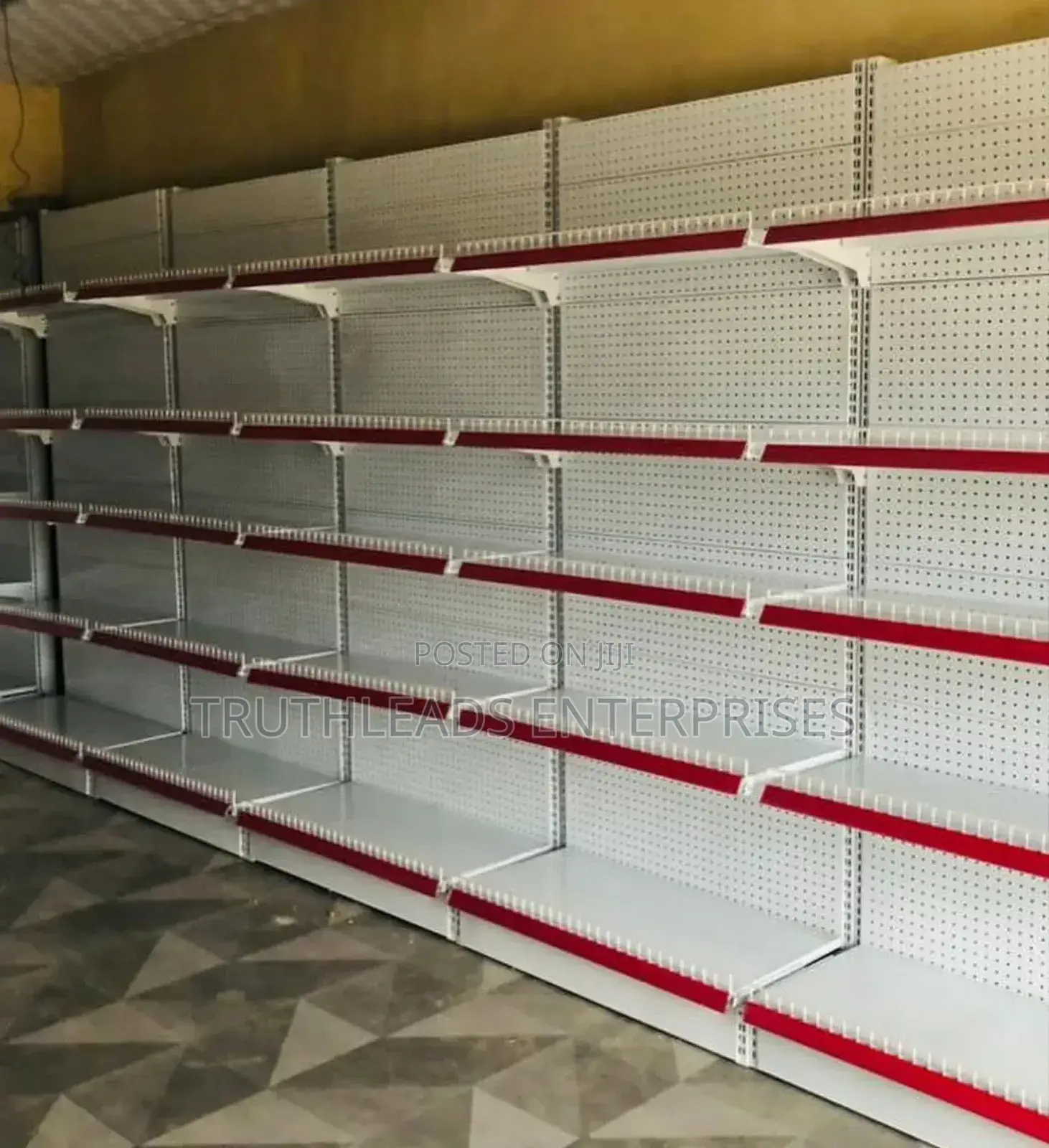 High Quality Everlasting Single Supermarket Gondola Shelve