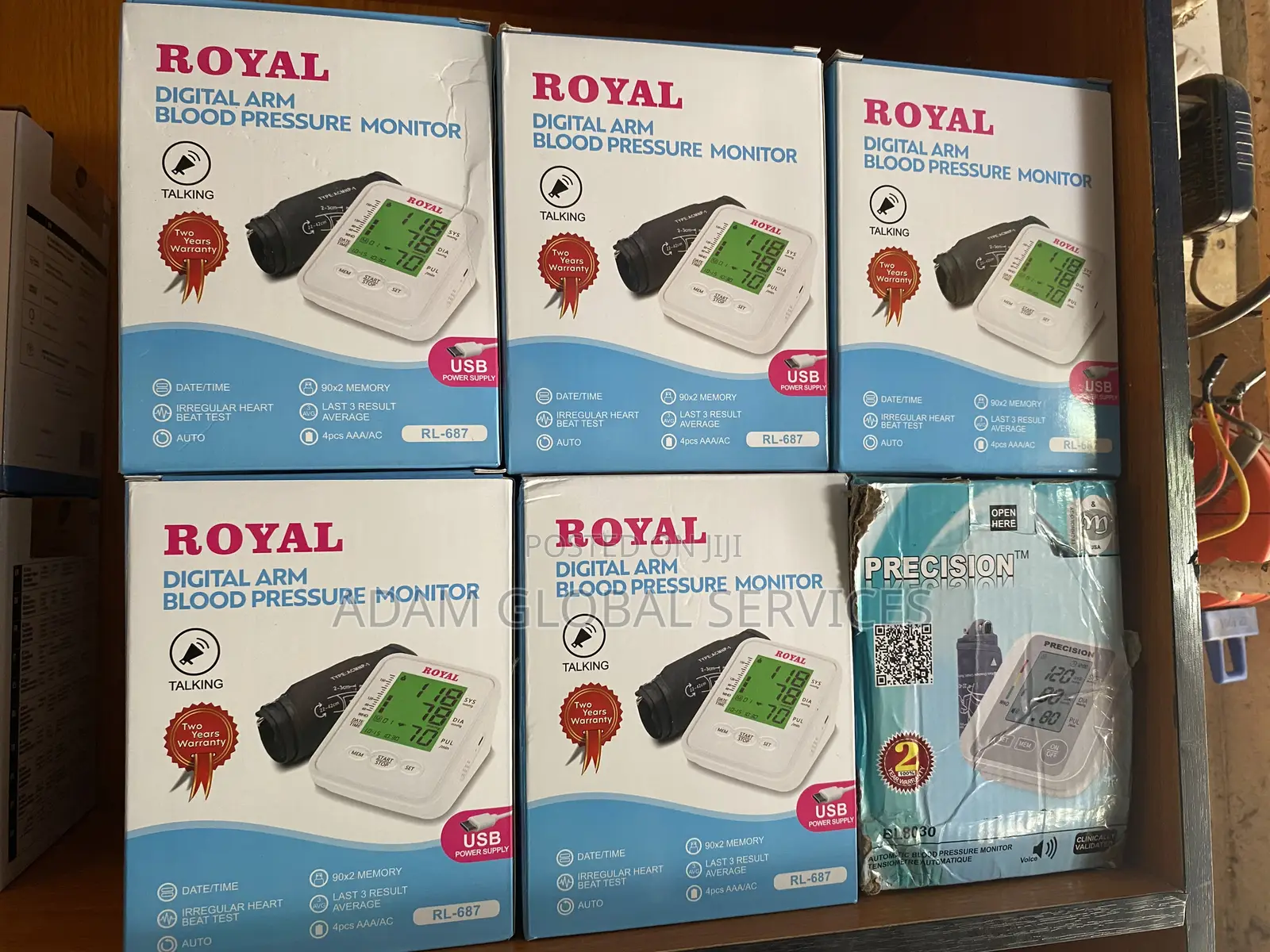 Royal Digital Arm Blood Pressure Monitor