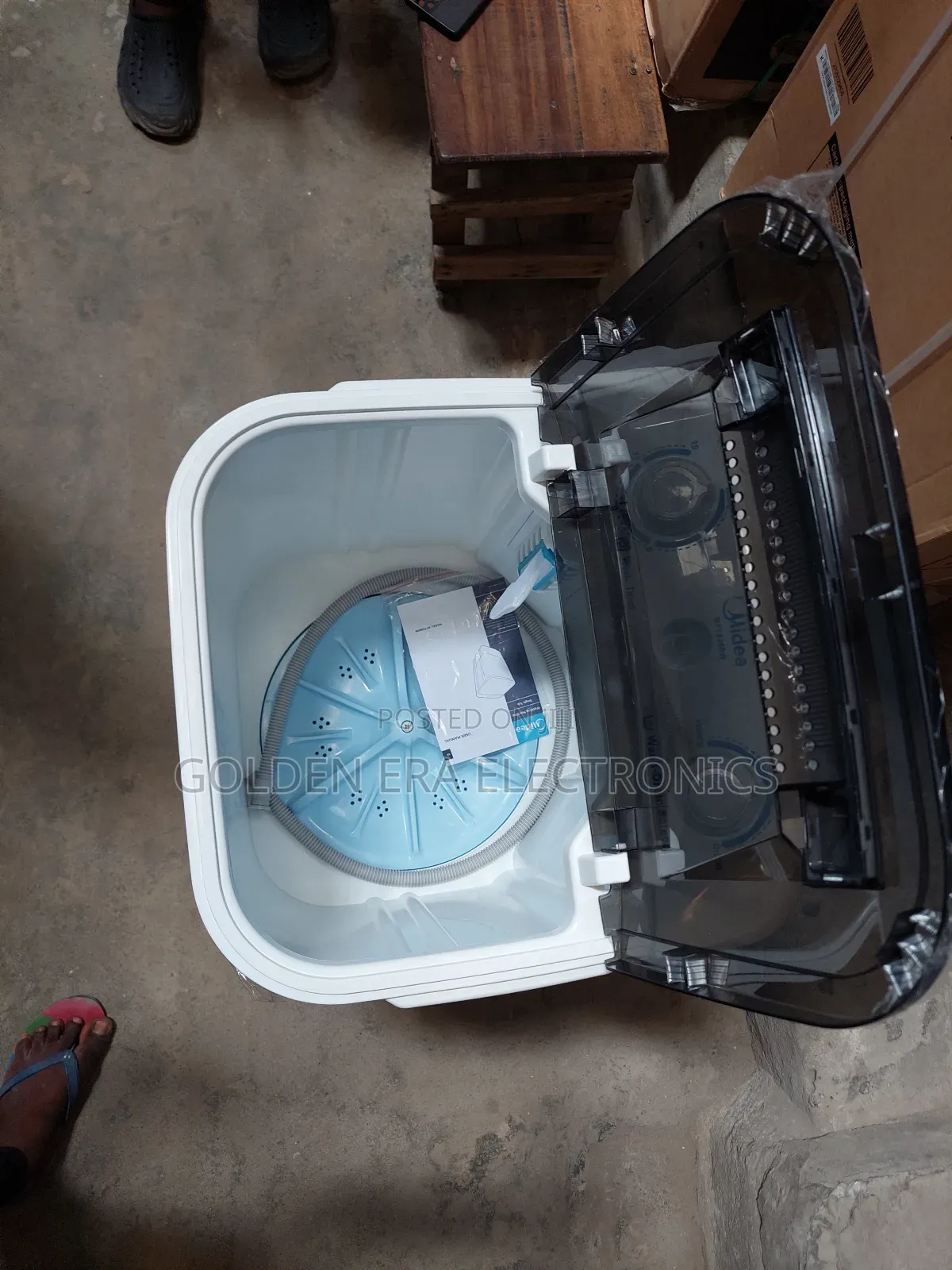 6kg Midea Single Tub Washing Machine