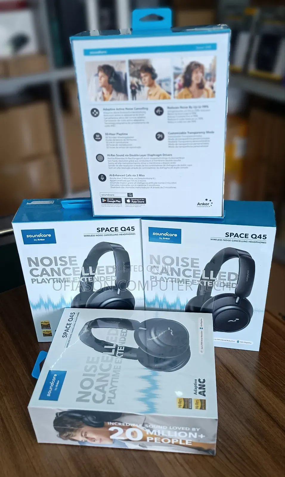 Anker Space Q45 Wireless Noise Cancelling Headphones