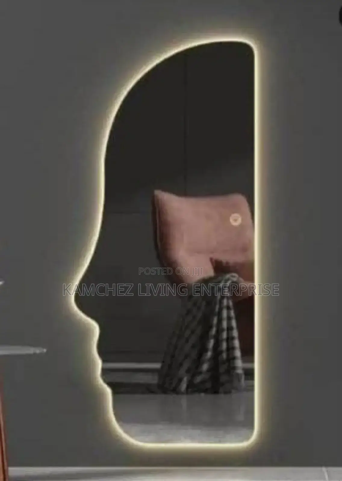 Artistic 170x60cm Full-Length Led Wall Mirror for Home Decor