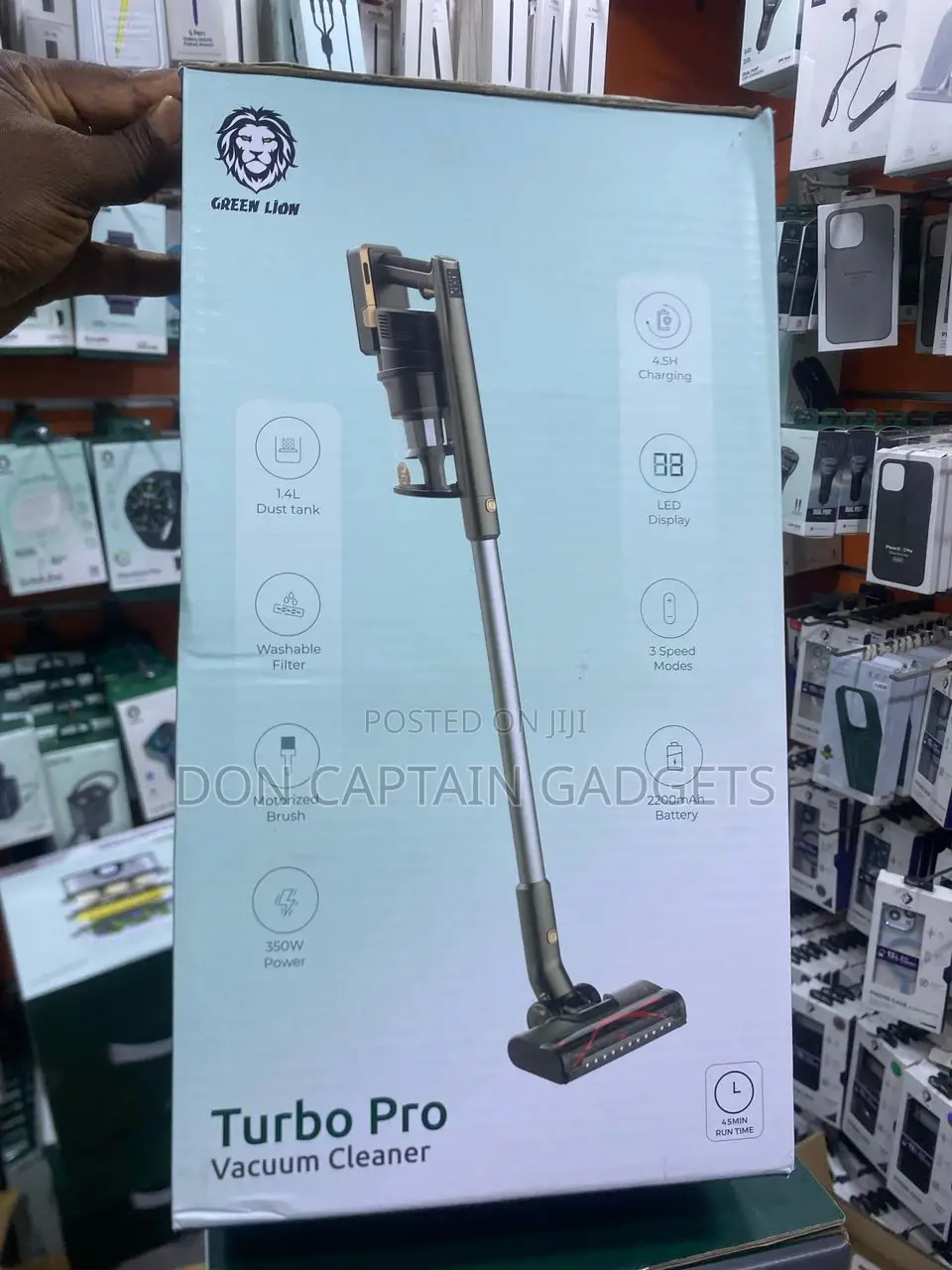 Green Lion Turbo Pro Vacuum Cleaner