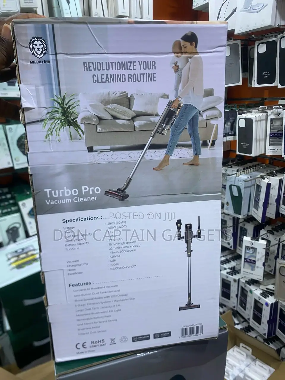 Green Lion Turbo Pro Vacuum Cleaner