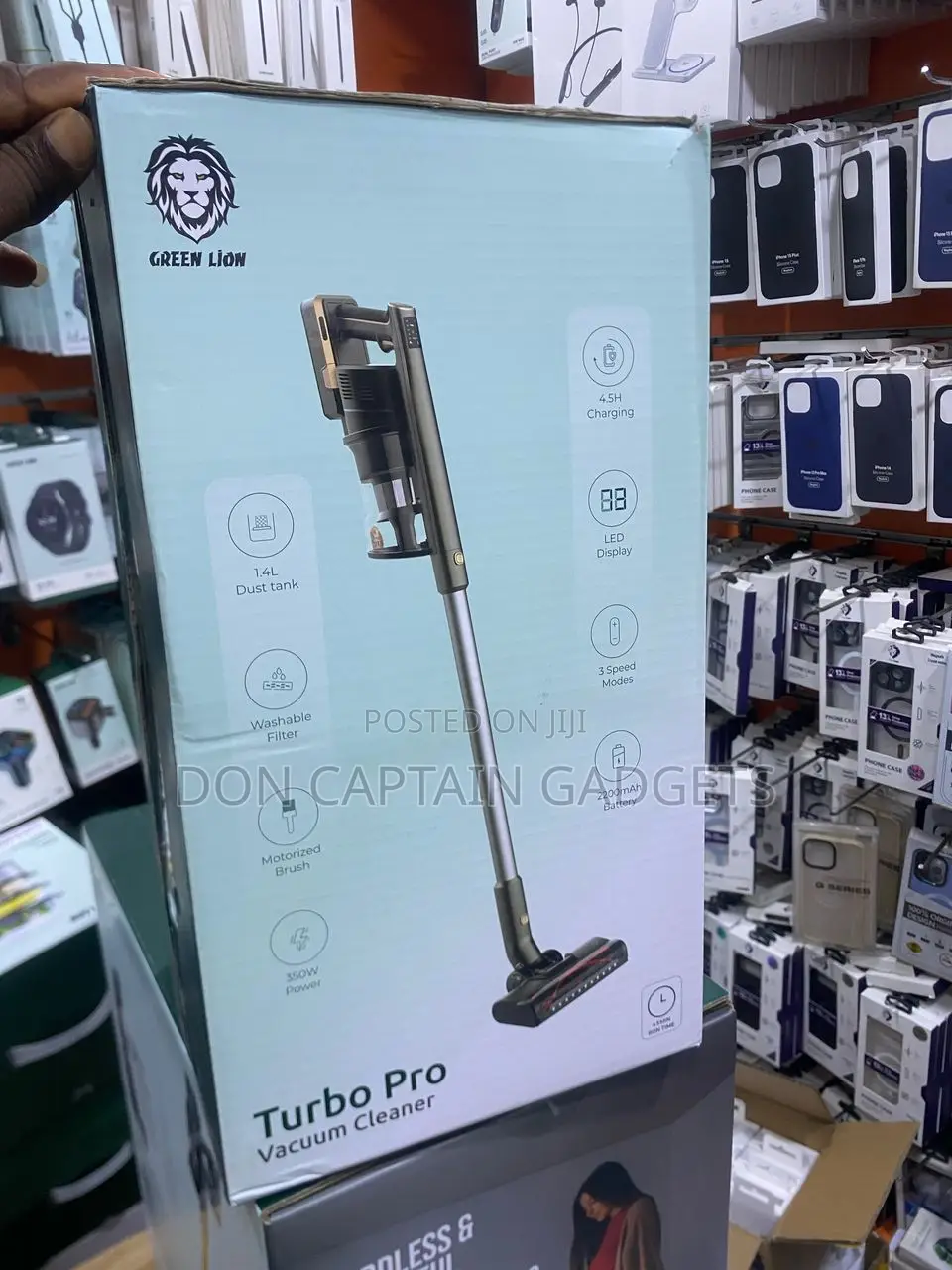 Green Lion Turbo Pro Vacuum Cleaner