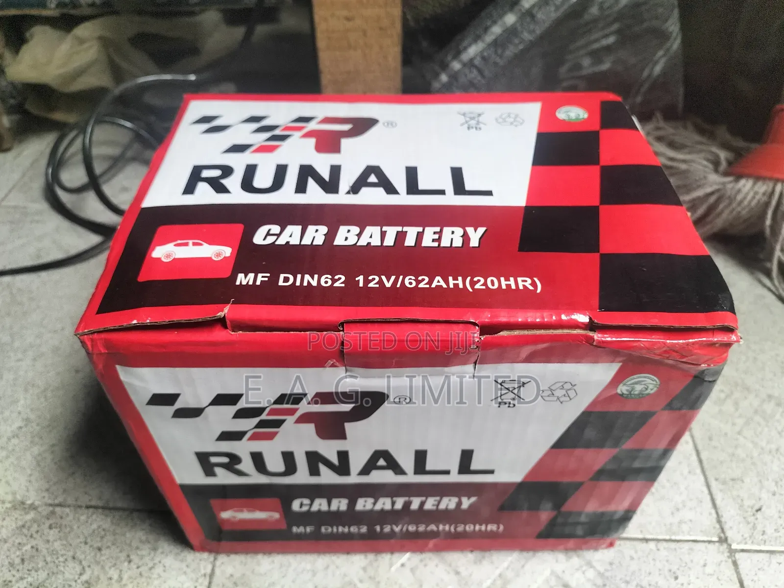 Runnall Battery, Specifically the Mf Din62 12v/62ah (20hr)