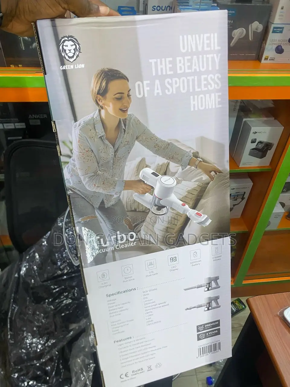Green Lion Turbo Vacuum Cleaner