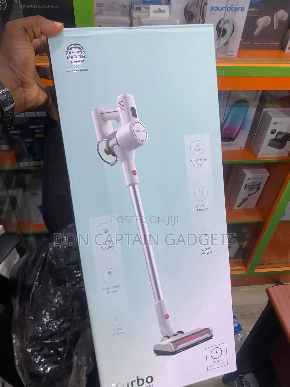 Green Lion Turbo Vacuum Cleaner