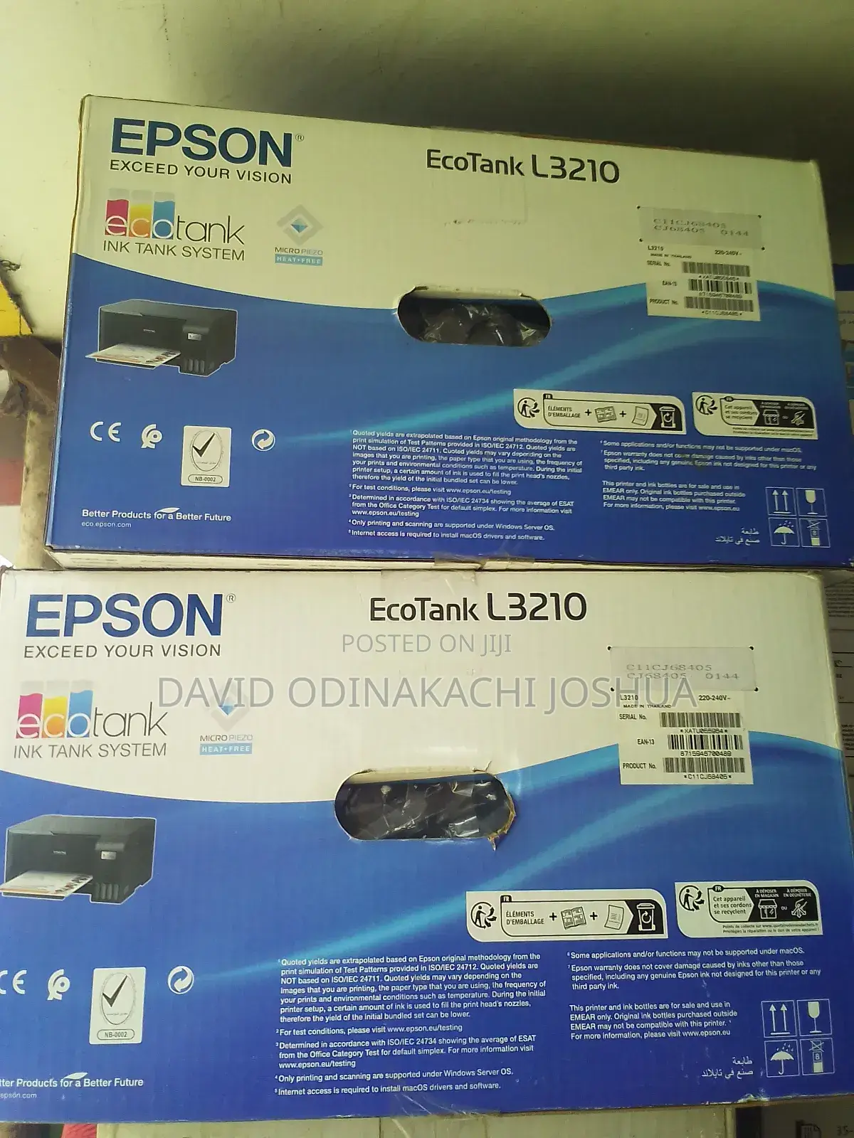 Epson Ecotank L3210