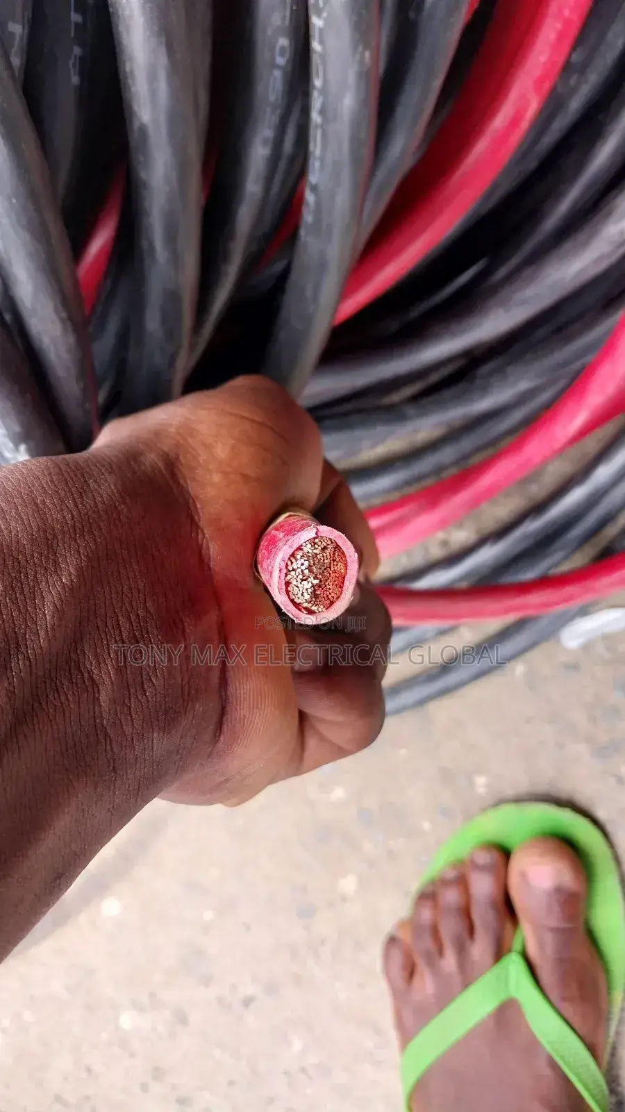 120mm 1core Flexible Cable TRS Original Cooper