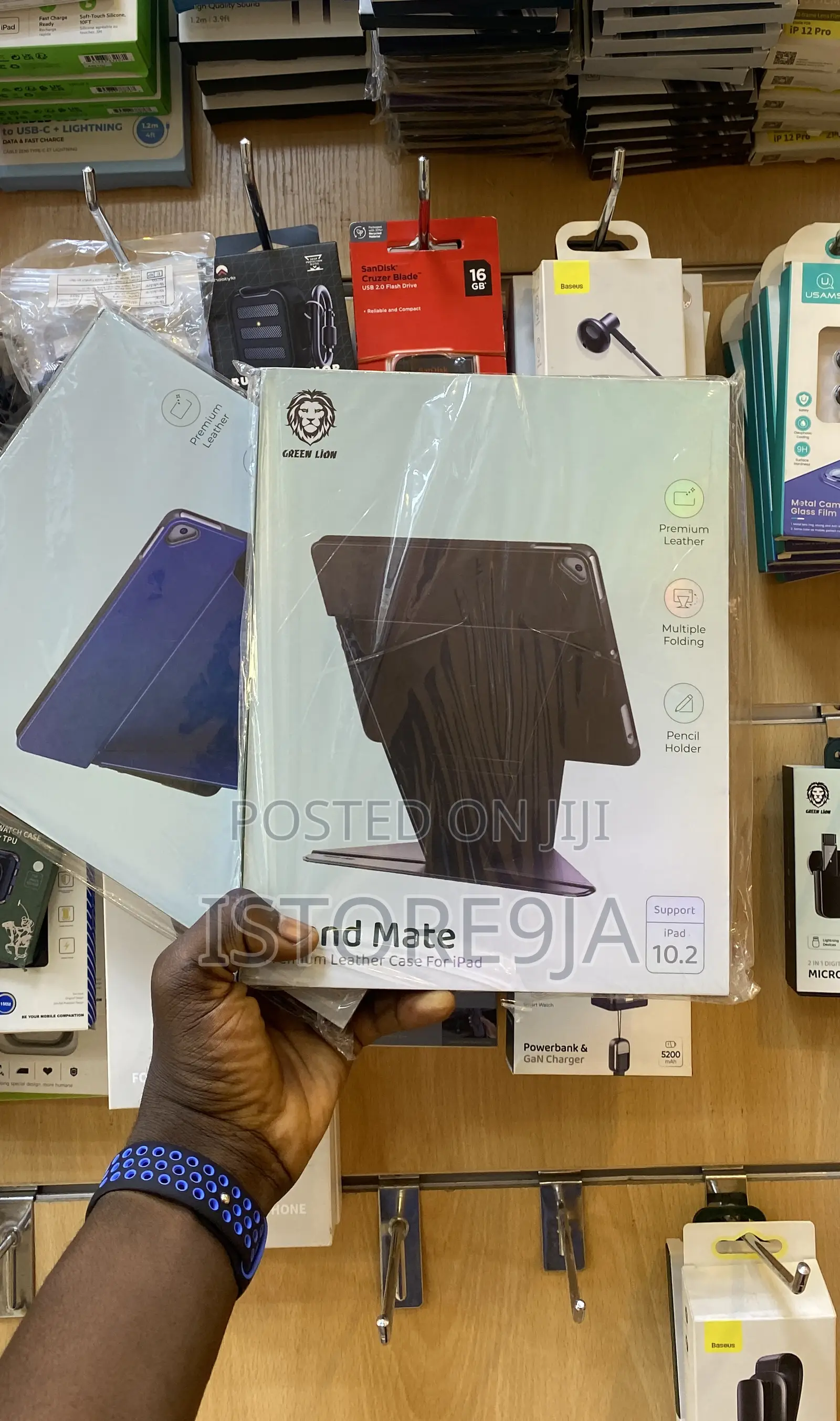 Green Lion iPad 10.2 Case