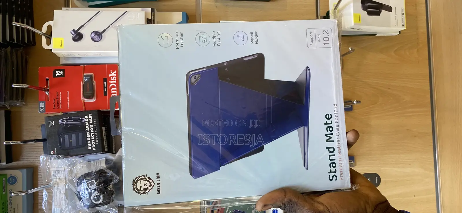 Green Lion iPad 10.2 Case