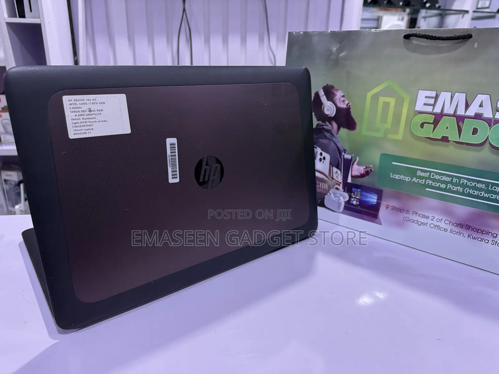 Laptop HP ZBook 15u G3 8GB Intel Core I7 SSD 256GB