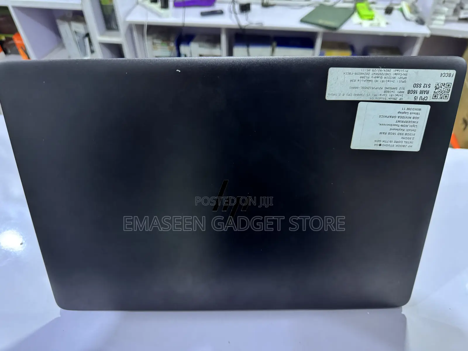Laptop HP ZBook Studio G4 16GB Intel Core I5 SSD 512GB
