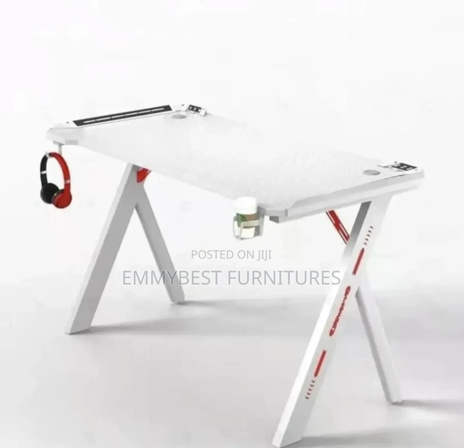 White Computer/Gaming Table.