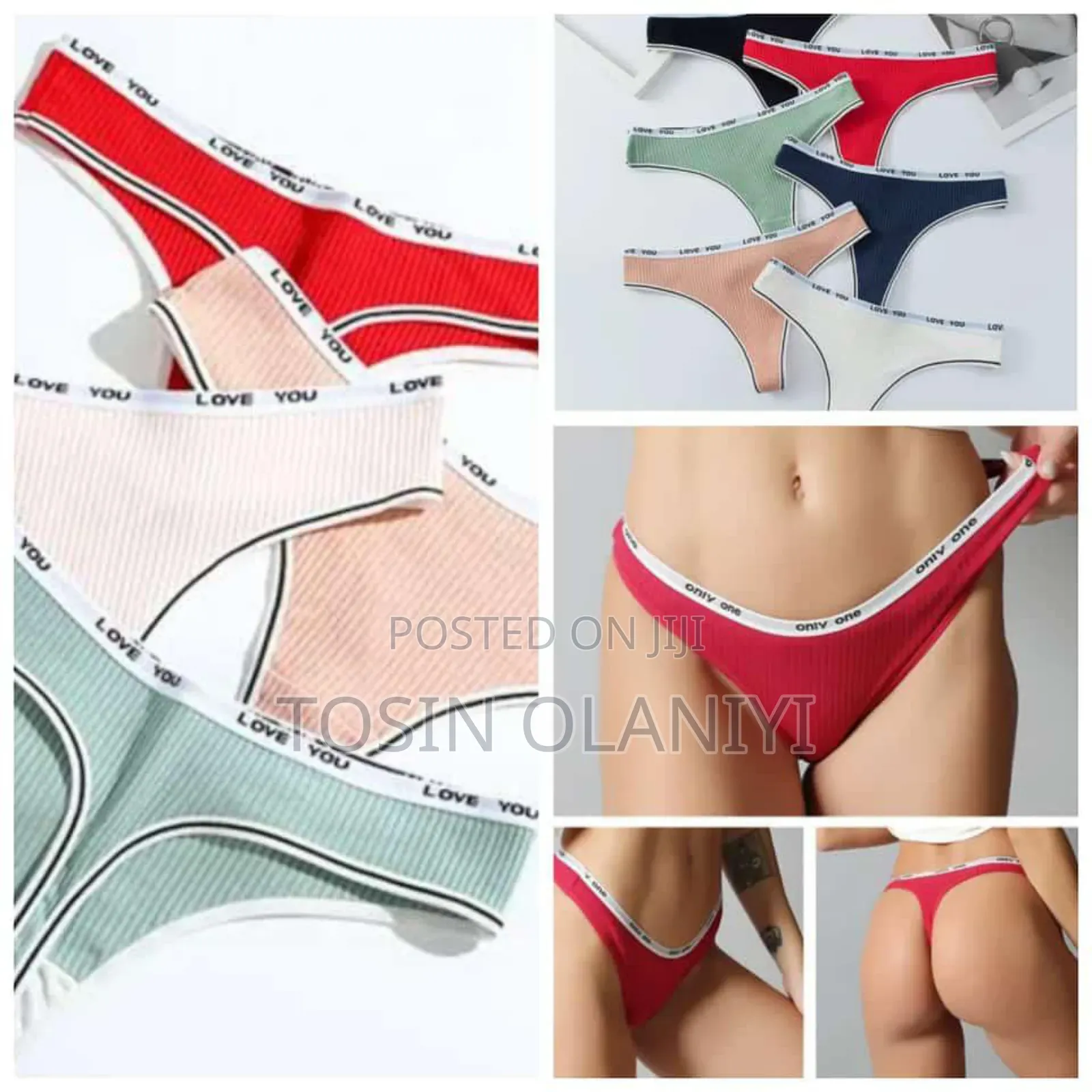 Sexy 'Only One' Panties (3pcs)