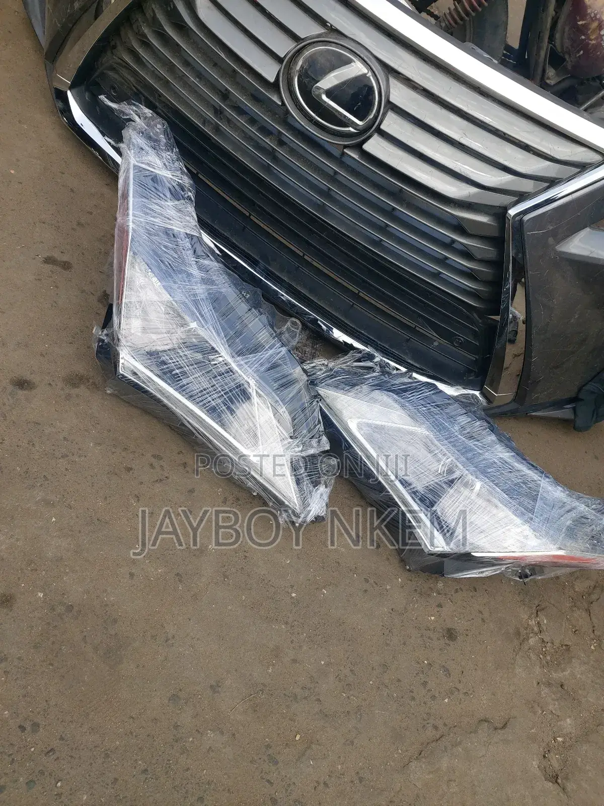Front Bumper Toyota Highlander 2018 Model Complete