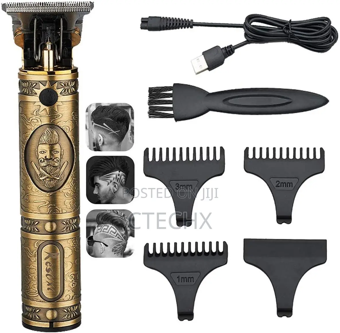 Vintage Rechargeable Electric Hair Clipper