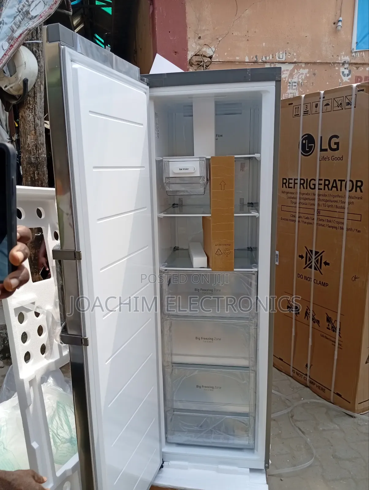 Lg Standing Fridge Freezer