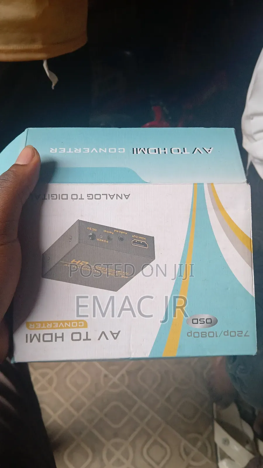 Av to Hdmi Converter. It Converts Analog Rca Composite