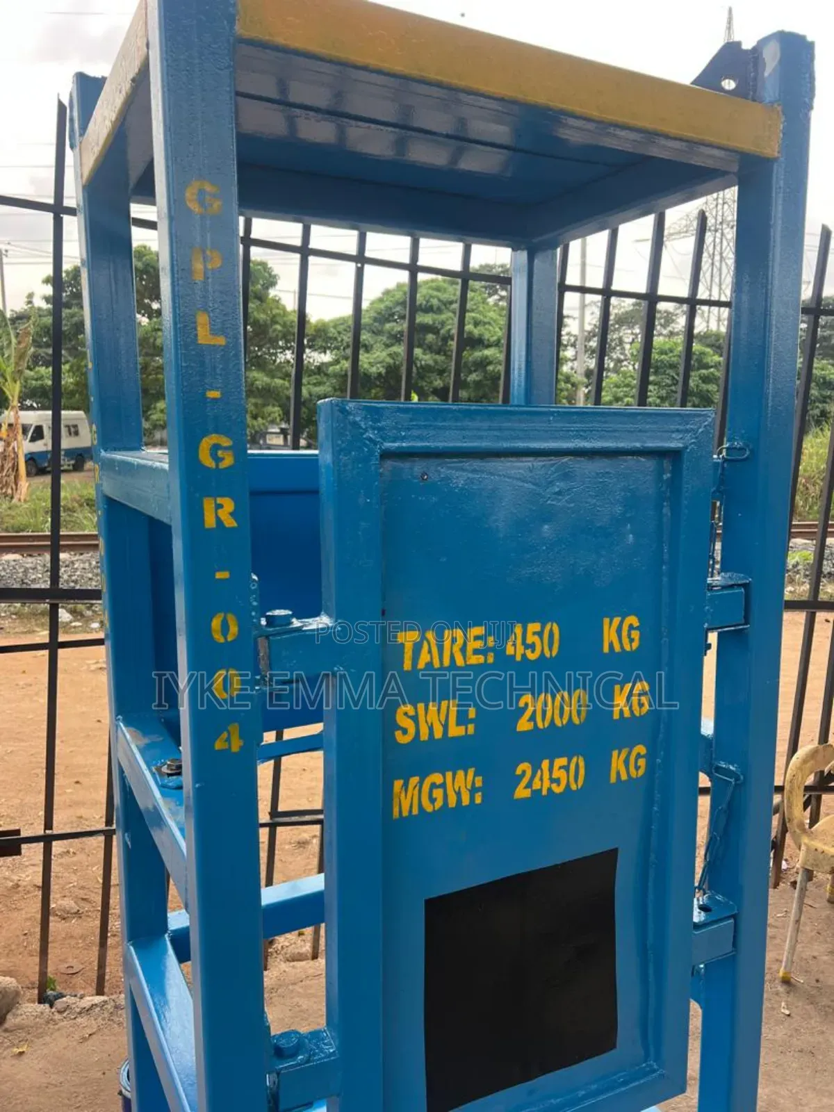 Gas Cylinder Racks 12 Cylinder Stack