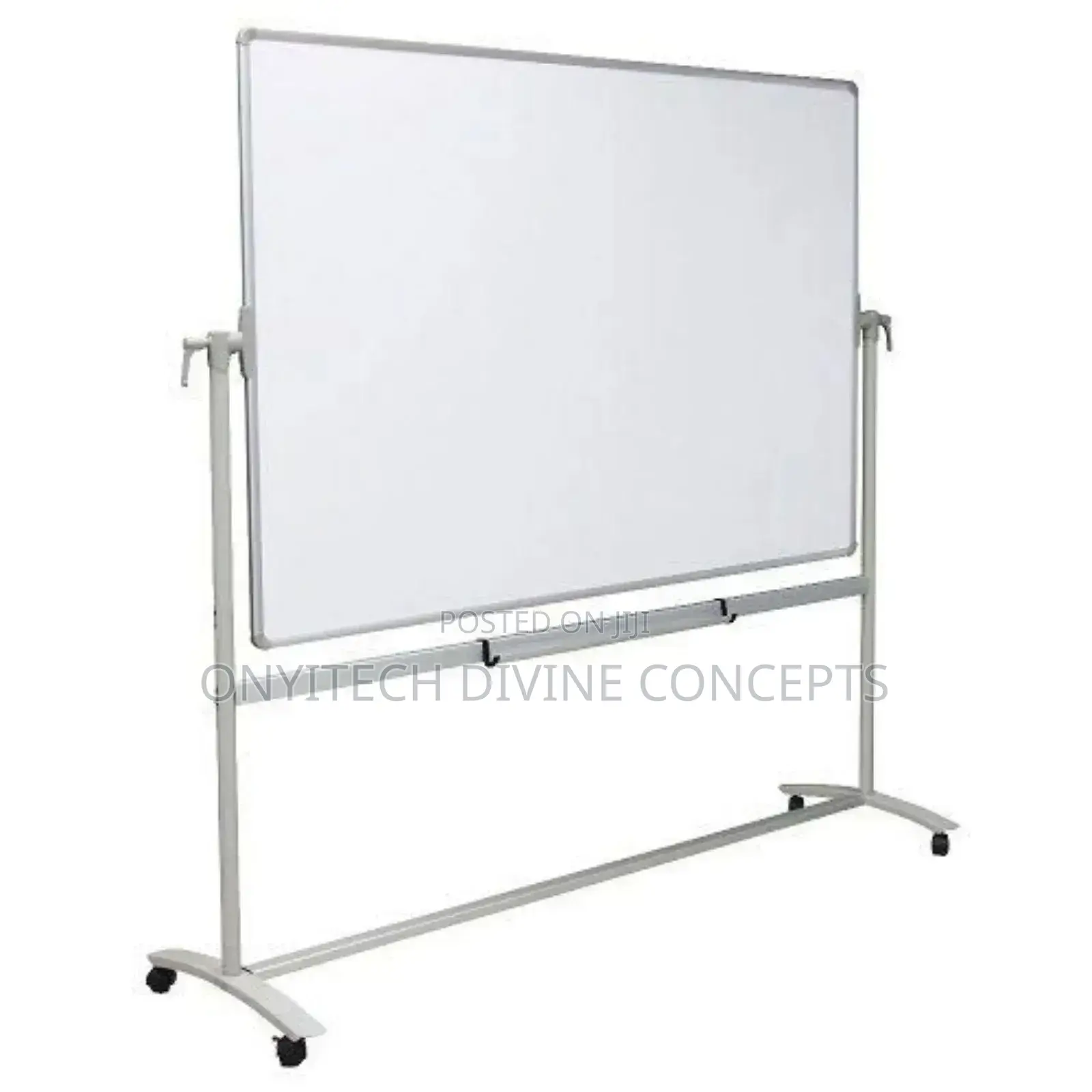 Magnetic White Board 4ft By 4ft With Stand