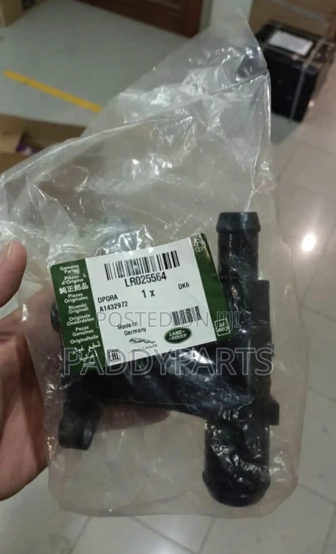 Land Rover Evoque Engine Coolant Water Outlet Lr038758
