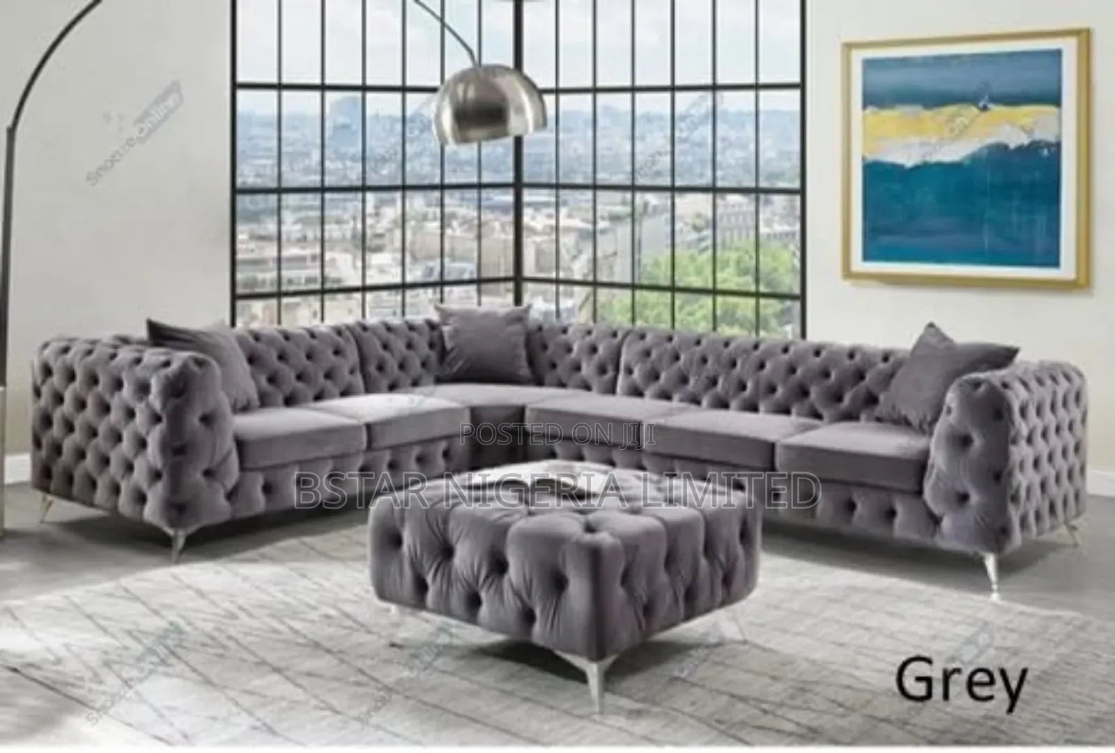 High-Quality Home l'Shape Sofa Chair