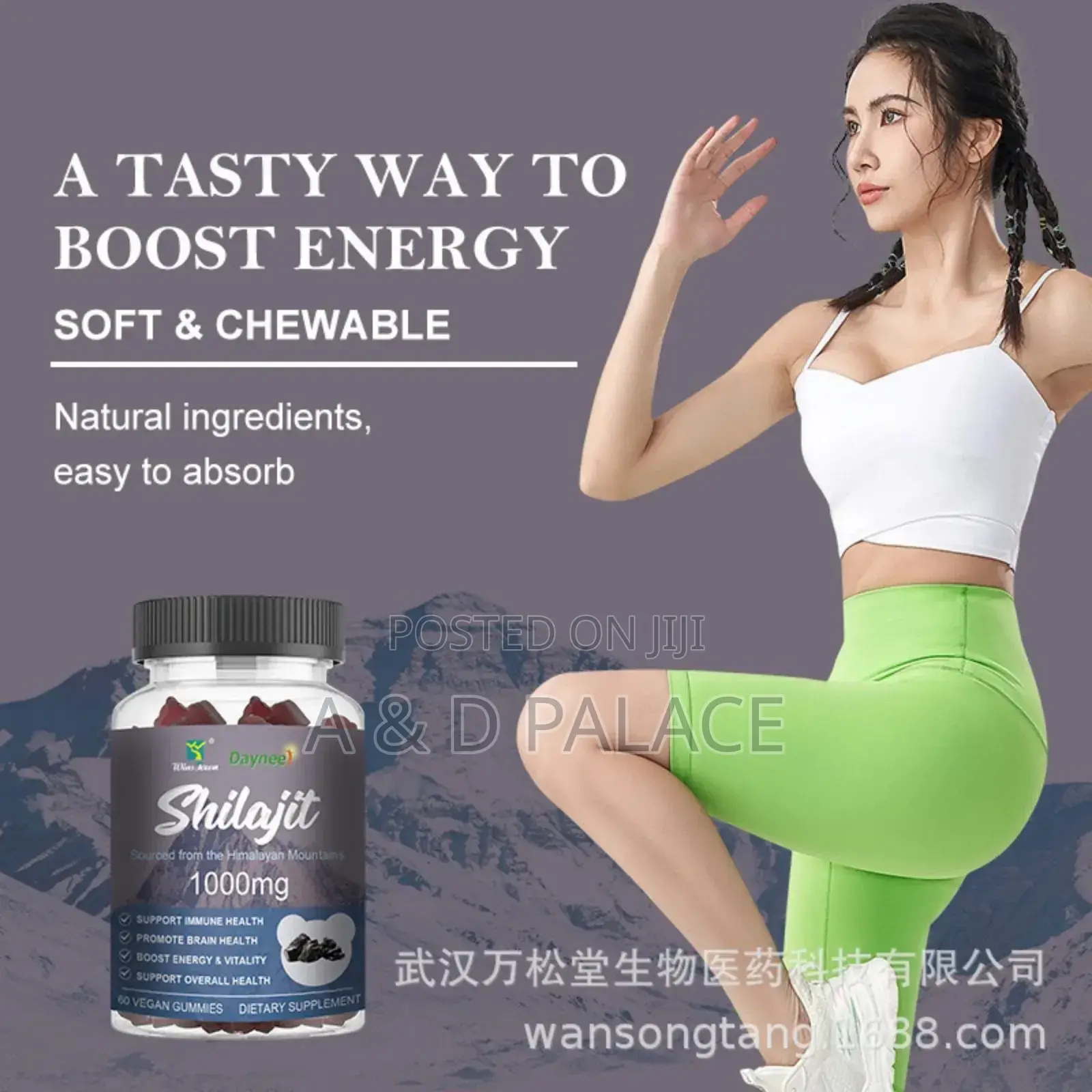 Shilajit Gummies For Immune/Bone/Fitness/Aging Supplement
