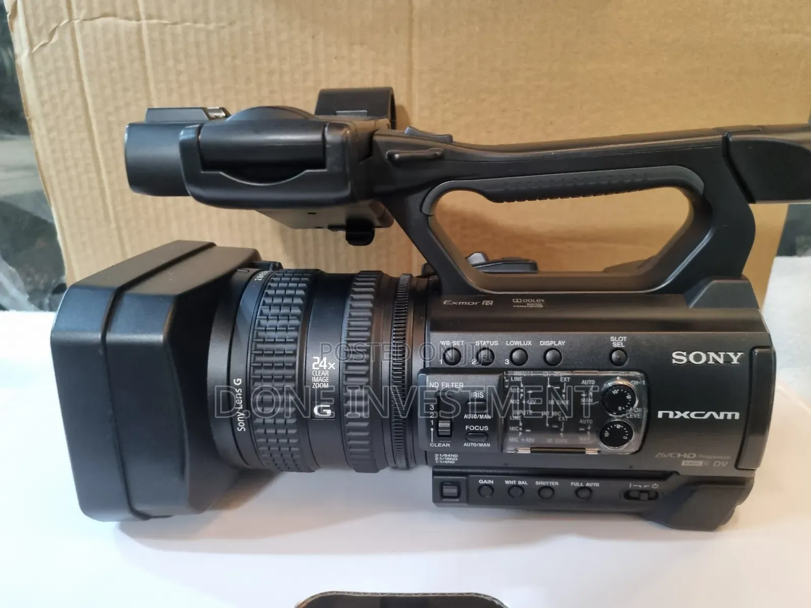 Sony Nx100 Full Hd Video Camcorder