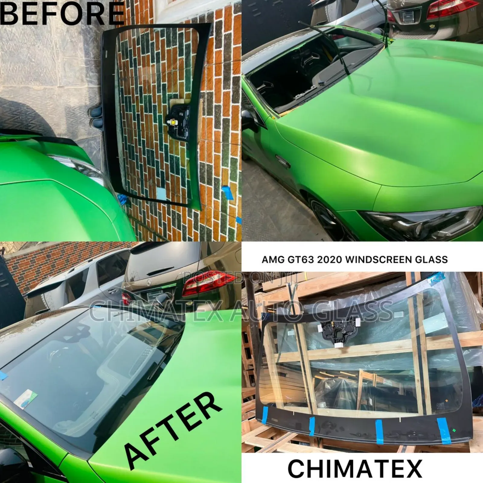 Amg Gt 63 2020 Windscreen Glass Available We Deliver Fix