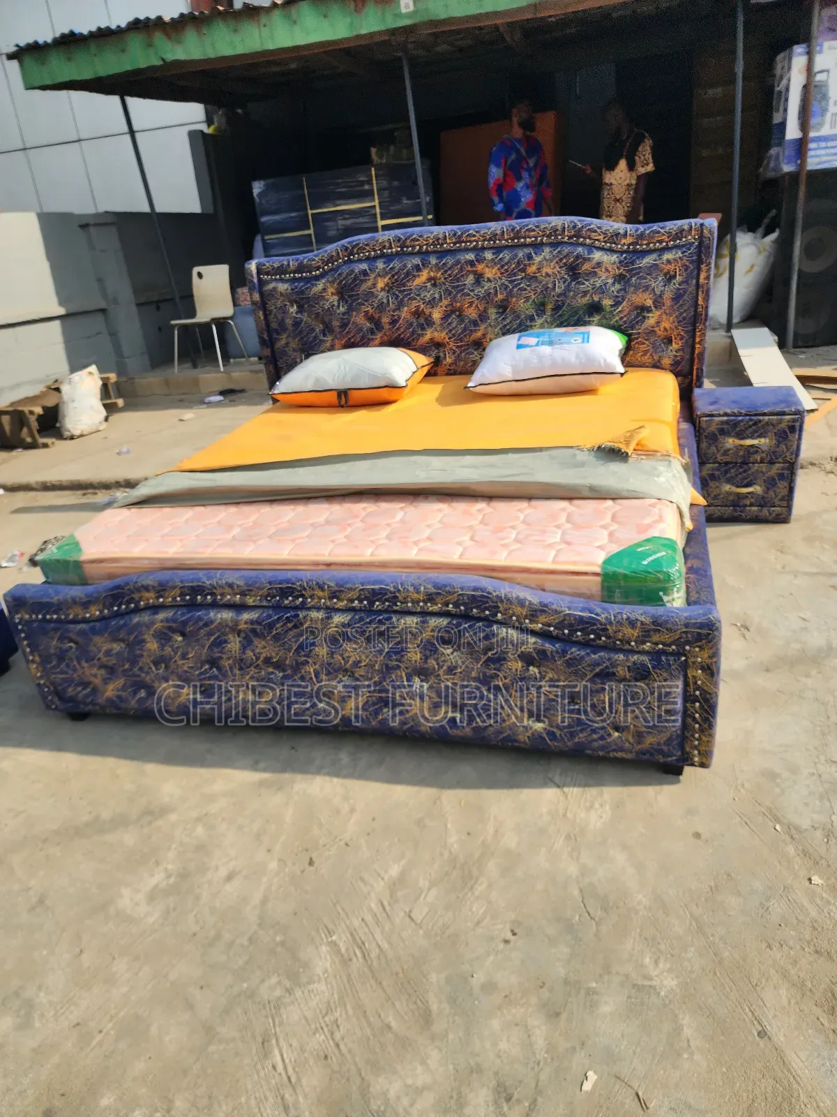 Brand New Padded 6by6 Bed