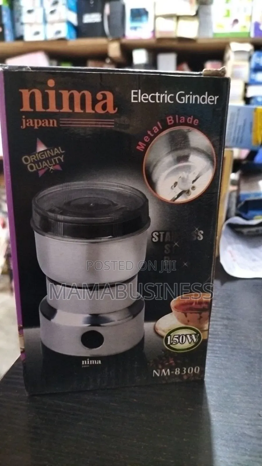 Japan Nima Electric Grinder Coffee Grinder - 150w