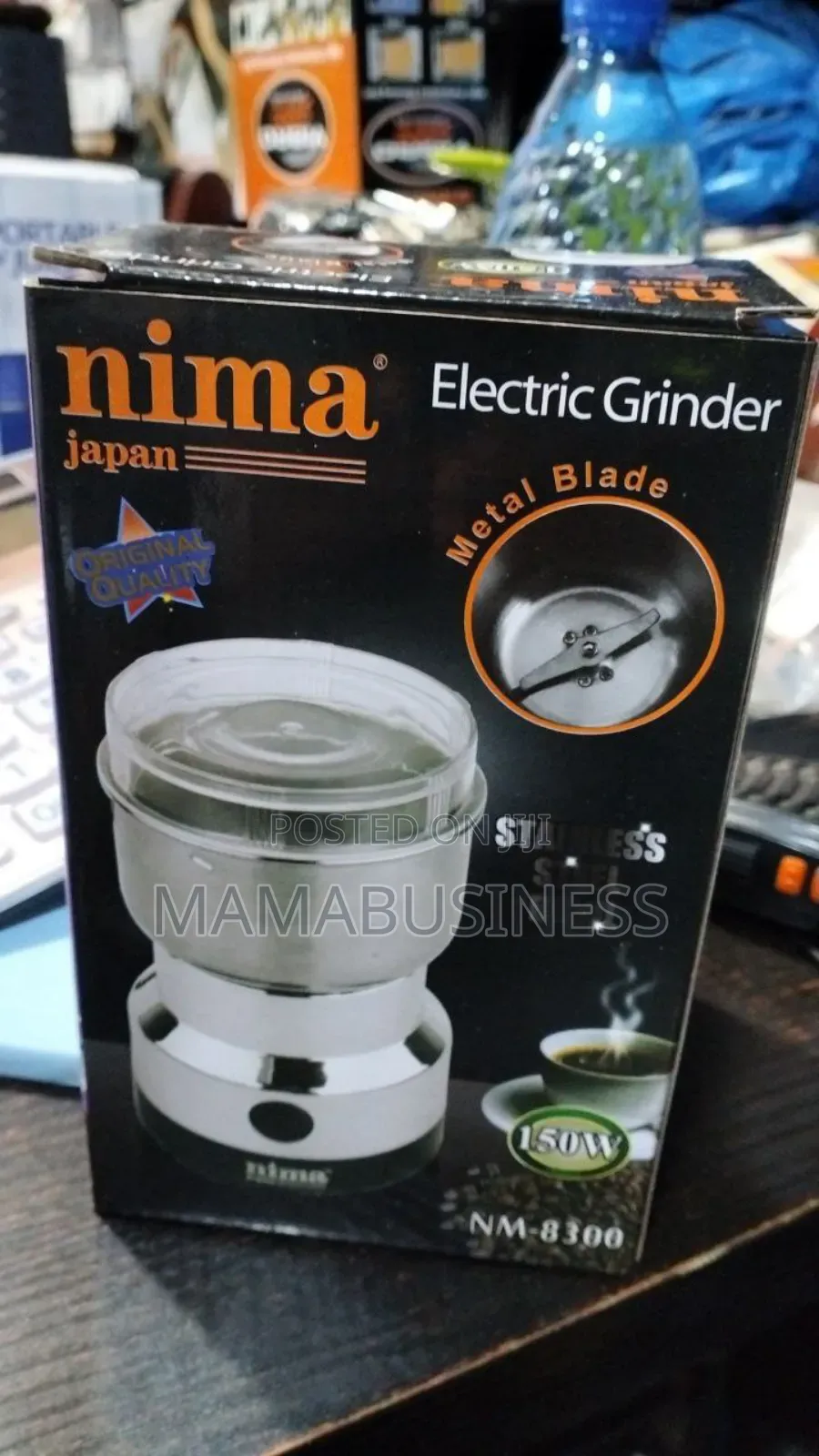Japan Nima Electric Grinder Coffee Grinder - 150w