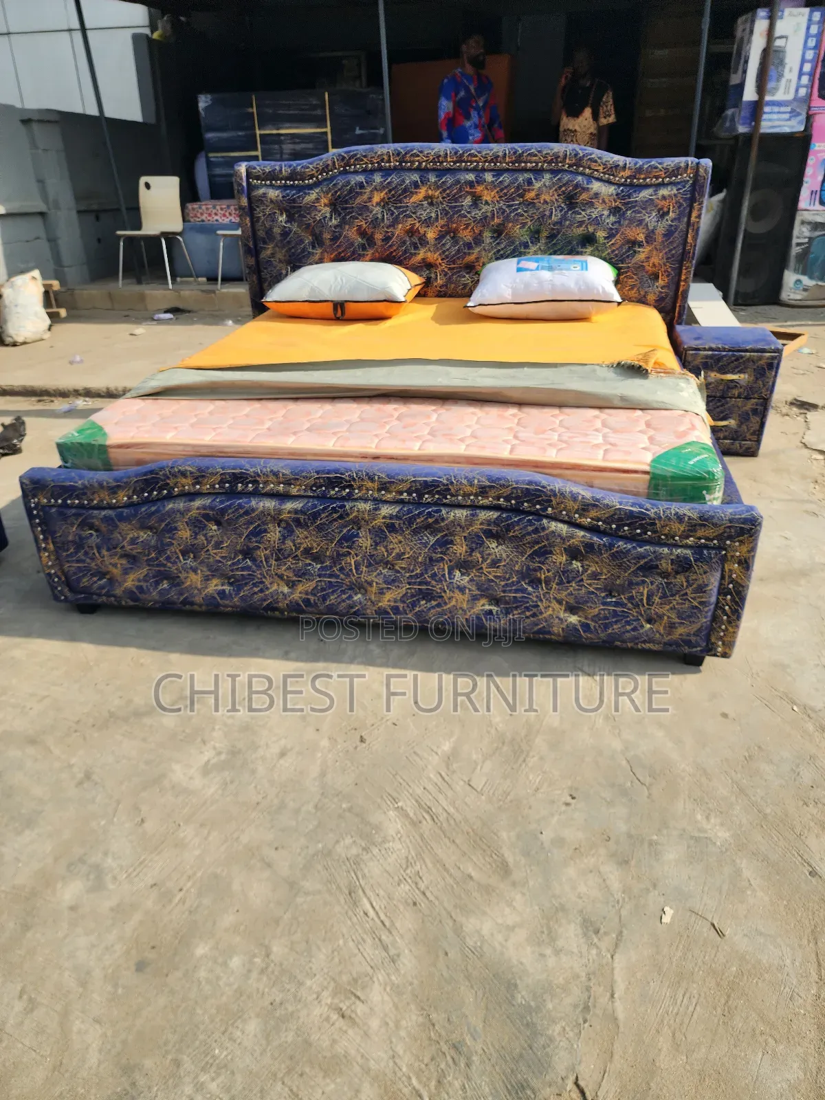 Brand New 4ft Family Bed With a Side Cupboard.