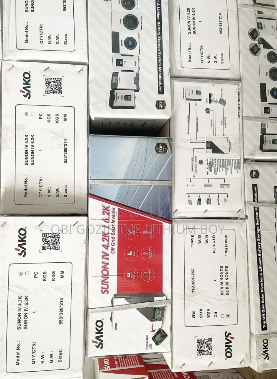 4.2kva 24v Sako Pure Sine Wave Hybrid Solar Inverter Brand New Tech