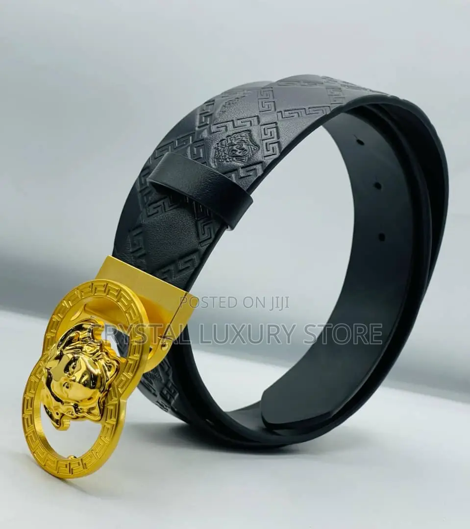 Dolce Gabbana Quality Luxury Men Genuine Leather Belt