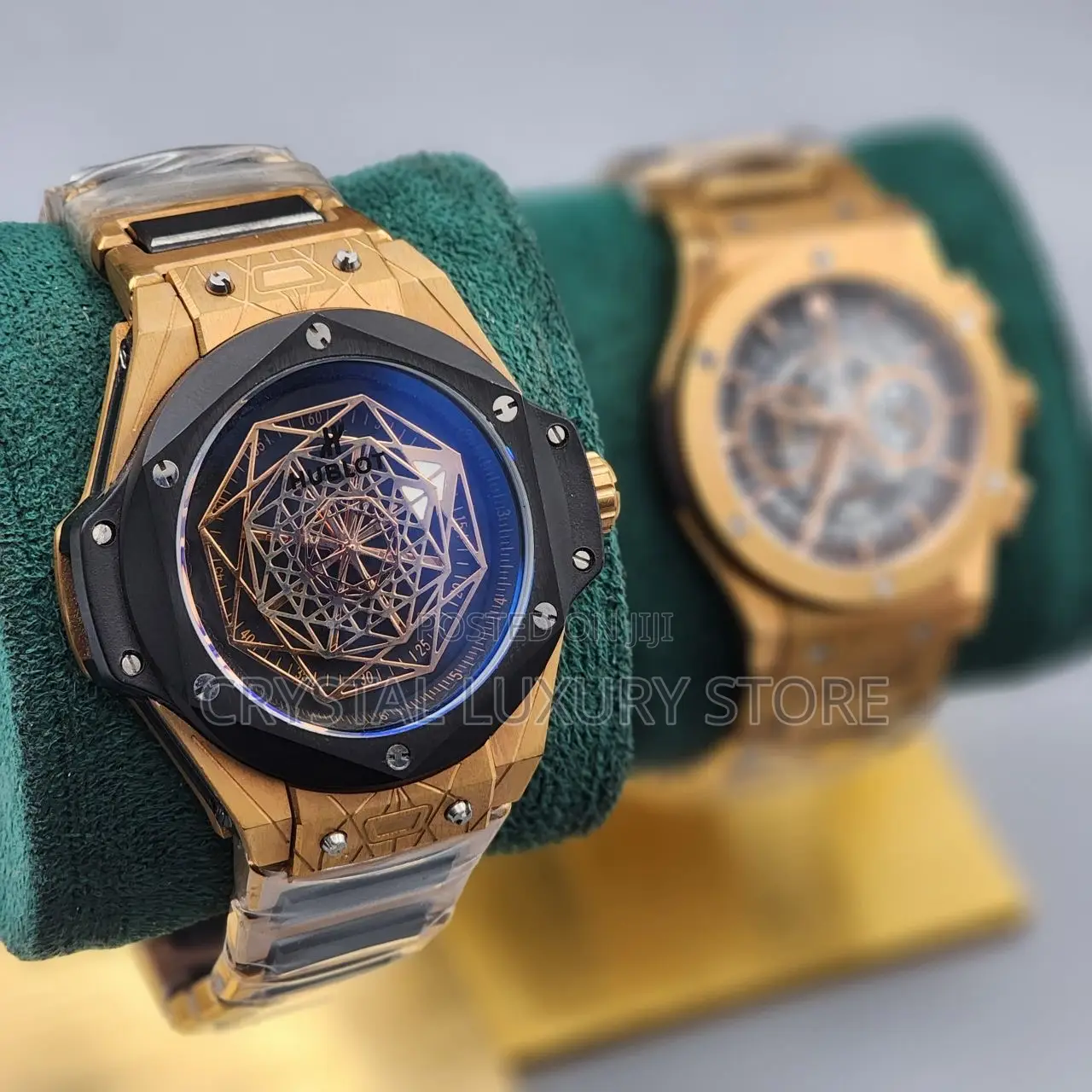 Hublot Quality Luxury Men Chain Strap Wristwatch