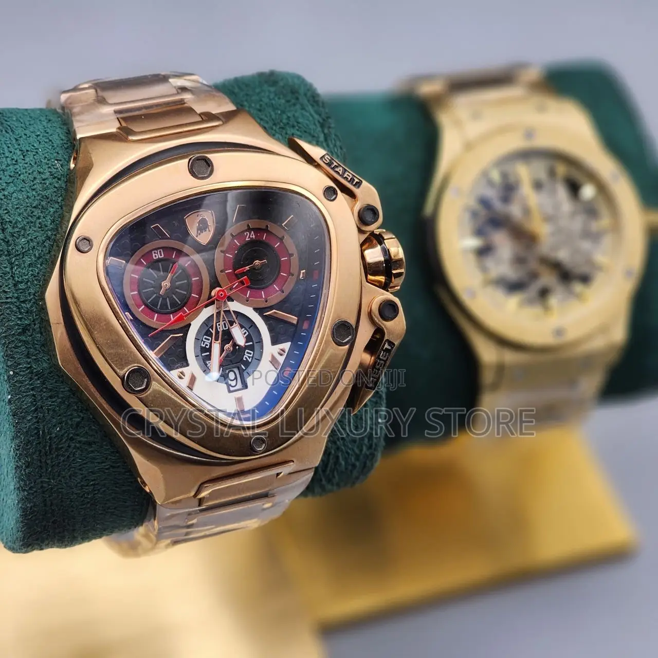Lamborghini Quality Luxury Men Chain Strap Wristwatch