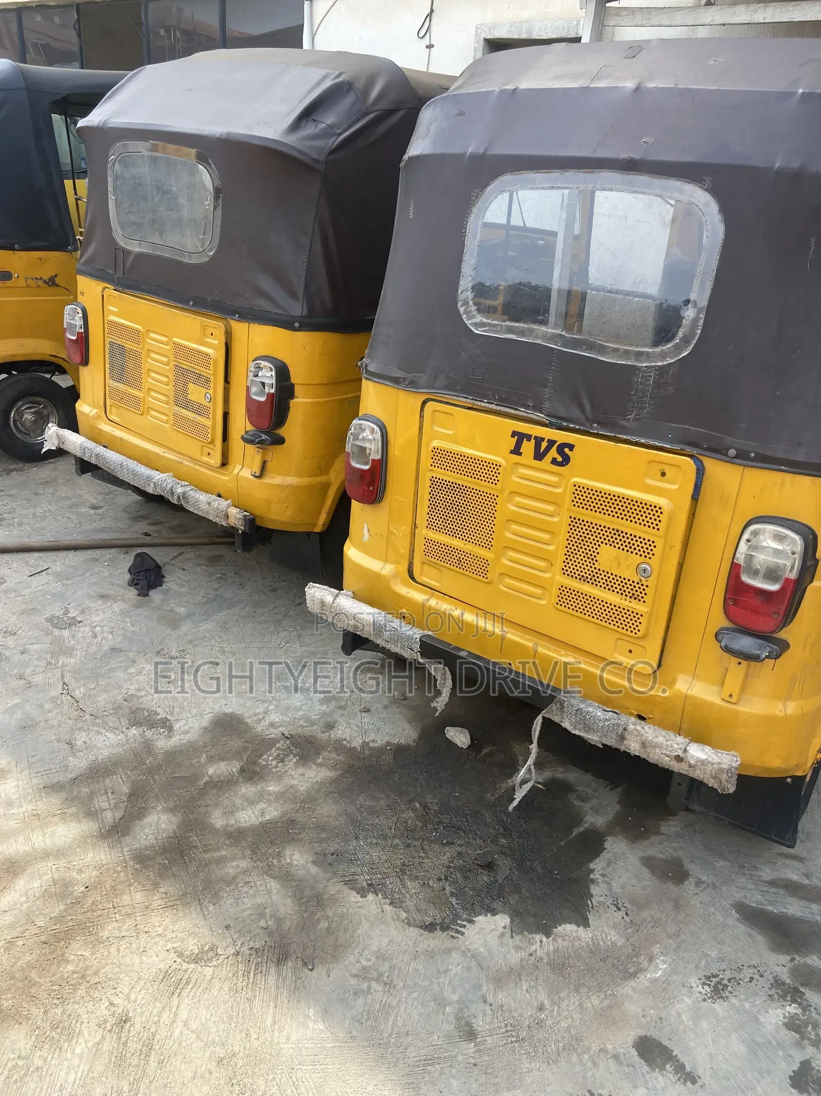 TVS King Deluxe Plus iTouch Start 2023 Yellow