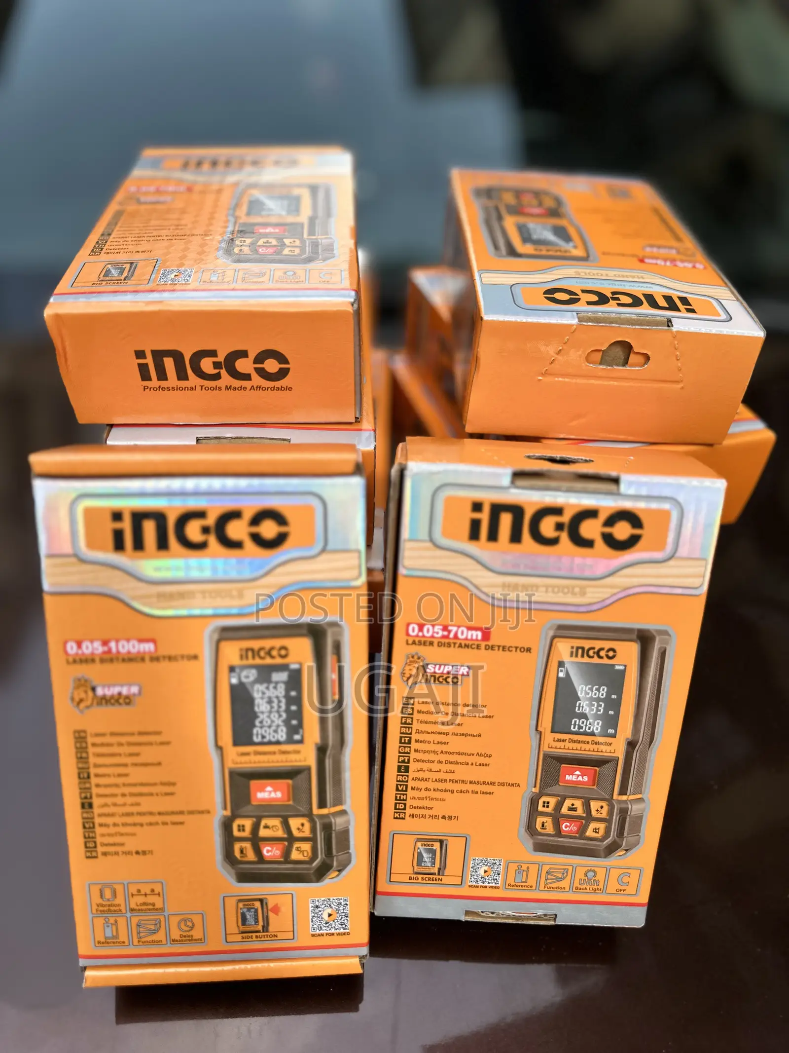 Ingco Laser Distance Detector 70m and 100m