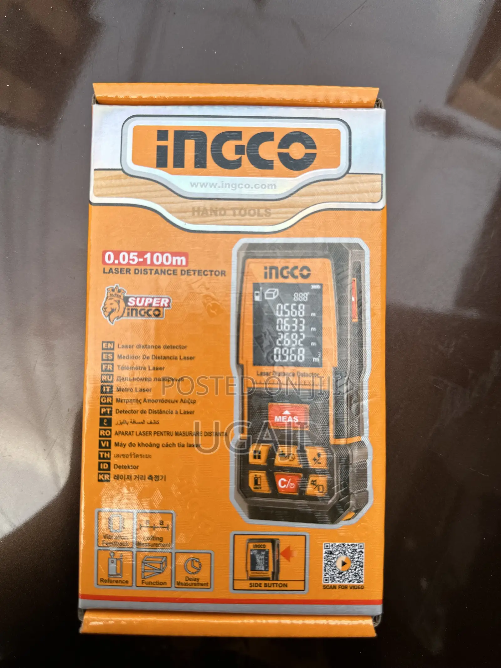 Ingco Laser Distance Detector 70m and 100m