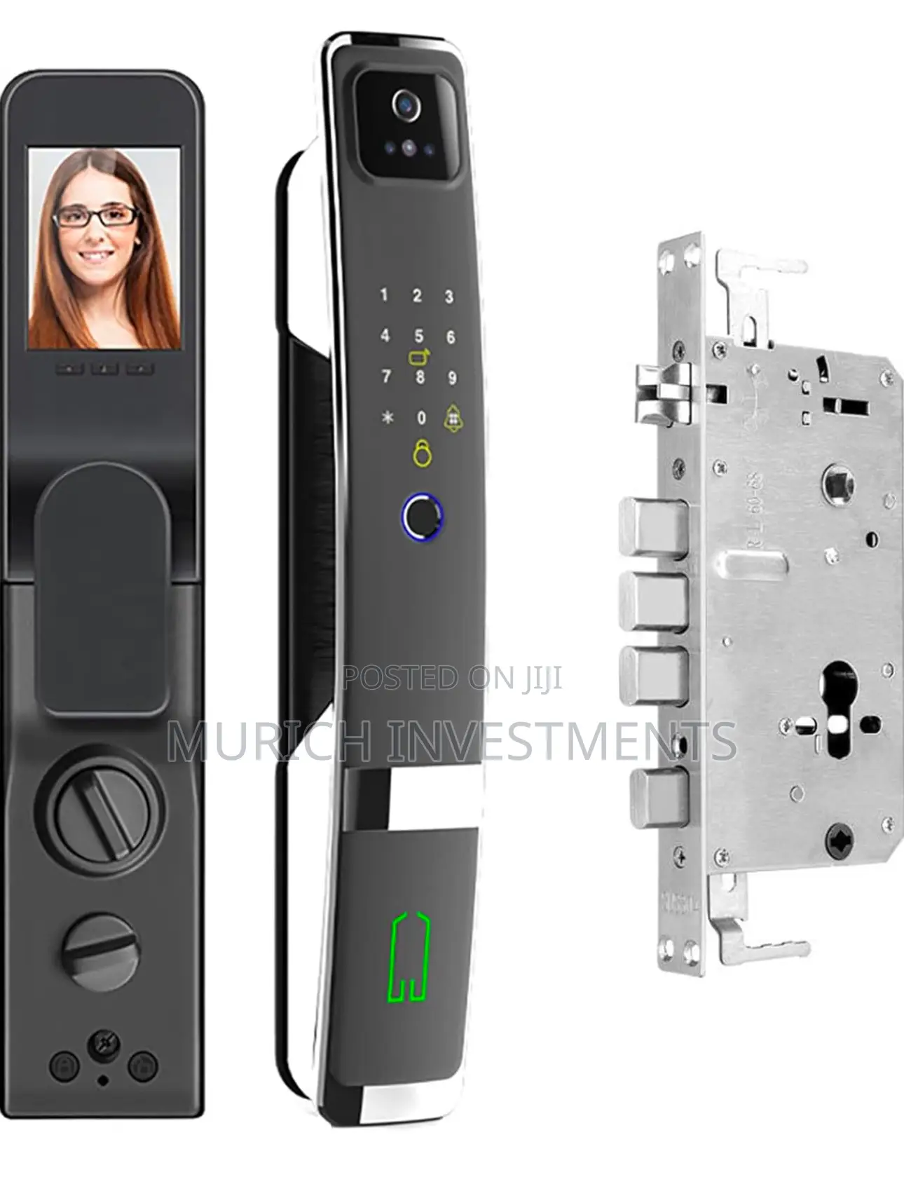 3d Face Smart Door Lock Fingerprint, App Control Smart Locks