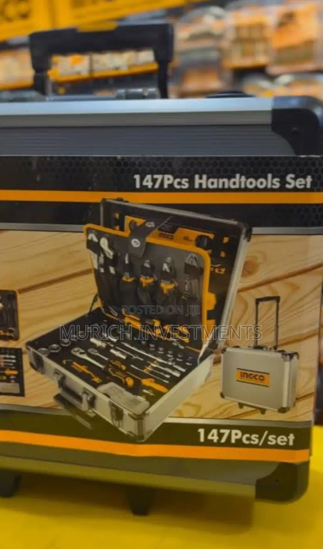 147 Pcs Handtools Set - (Hkthp21471) Ingco