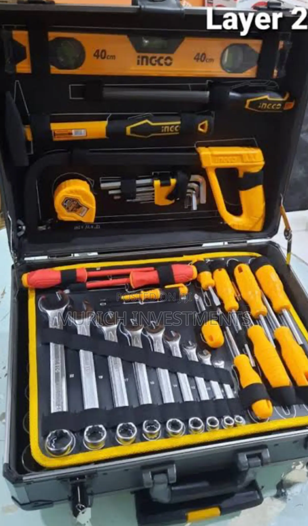 147 Pcs Handtools Set - (Hkthp21471) Ingco