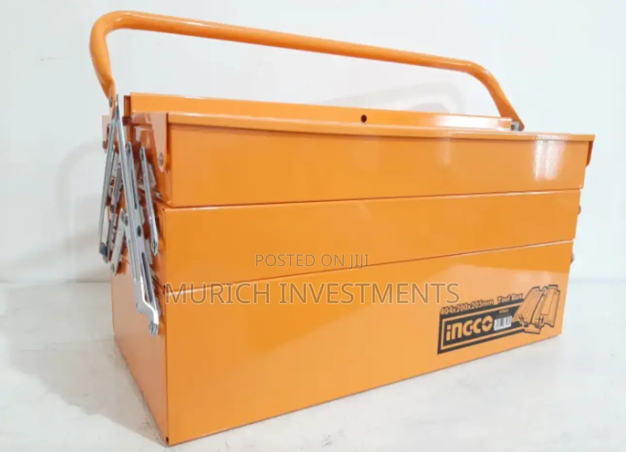 Ingco Htb02 Organizer Tool Box / Tool Storage With 3 Layer