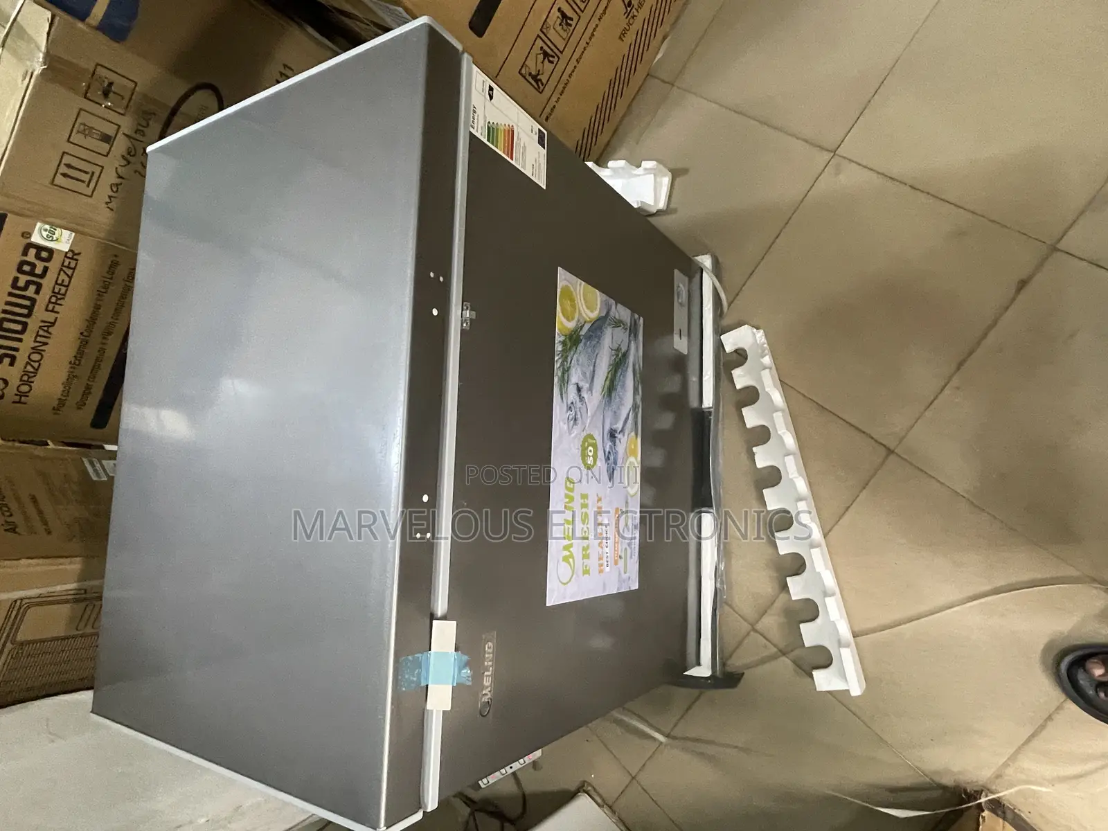 Brand New Mellin 250liters Chest Freezer Full Copper Engine